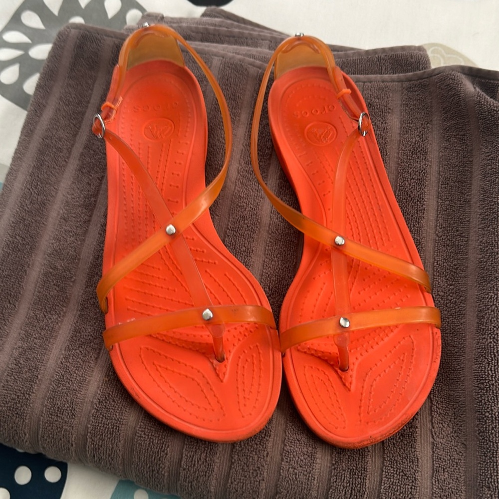 Orange Sandals